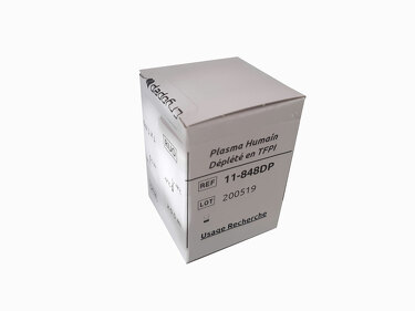 Human TFPI Depleted Plasma