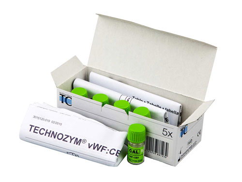 TECHNOZYM® VWF:CBA Calibrator Set