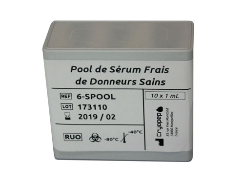 Pool of fresh serum from healthy donors