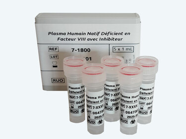 Human Factor VIII congenital Deficient Plasma with inhibitor