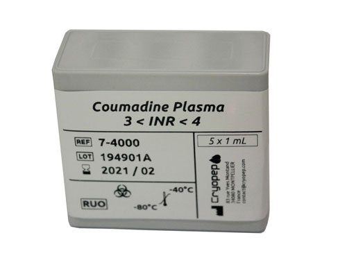Coumadin Plasma