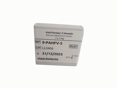 Sheep polyclonal antibody anti-human Factor V