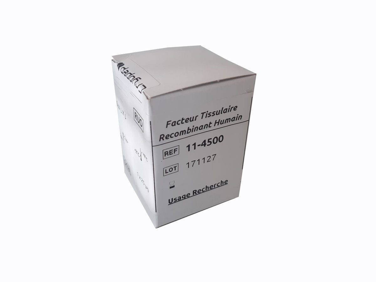 Recombinant human tissue factor