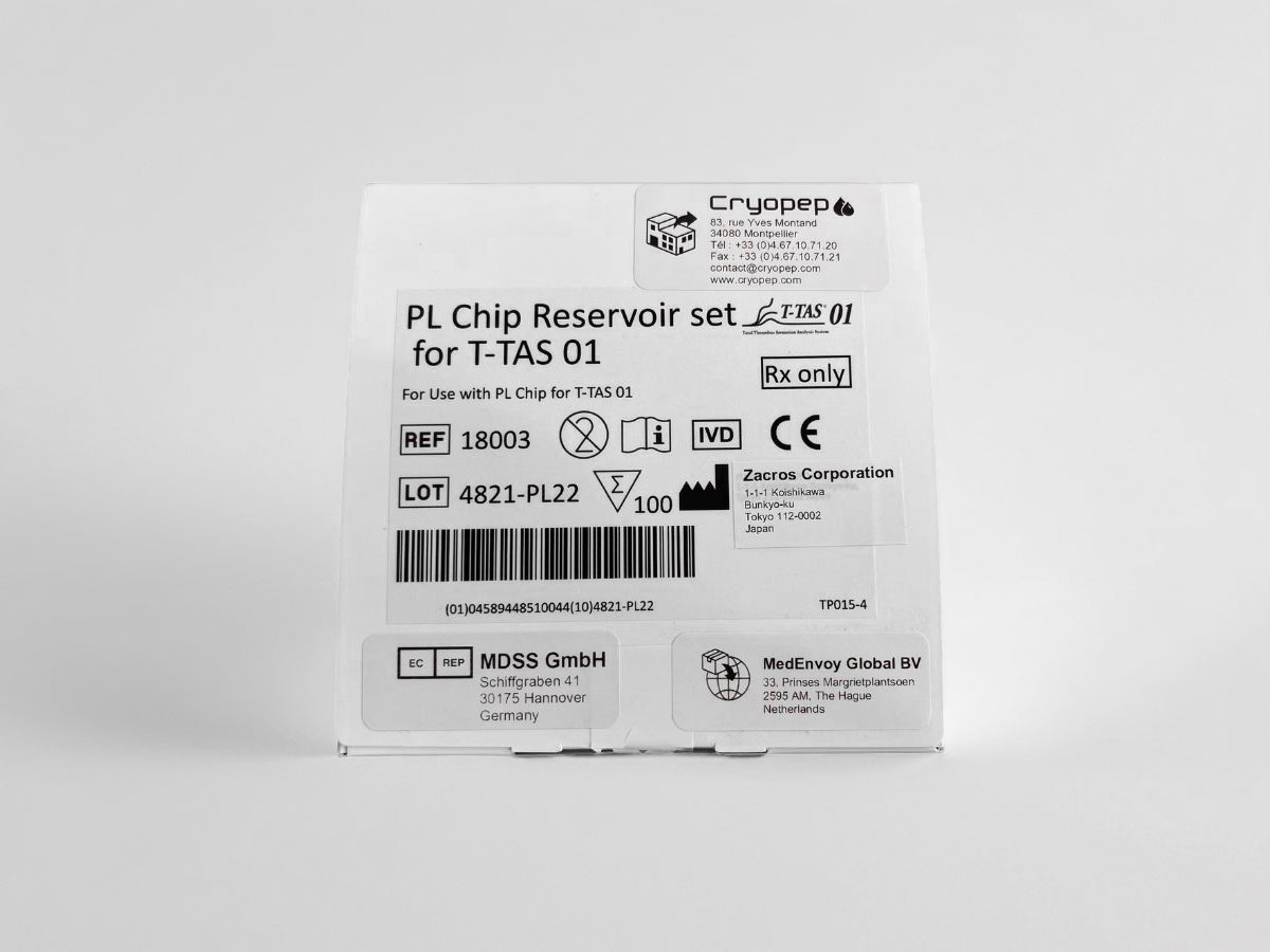 Reservoir set PL Chip T-TAS® 01