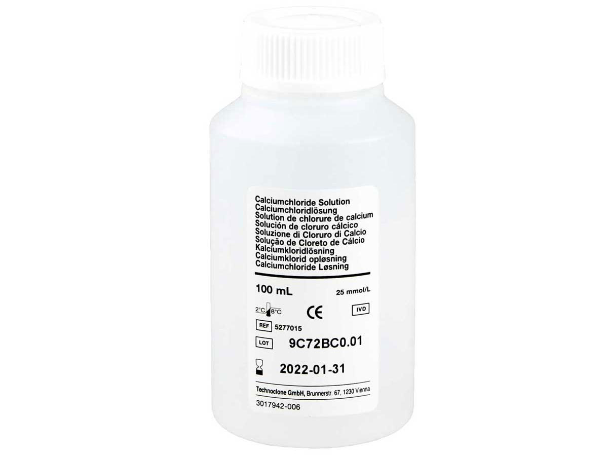 Solution CaCl₂ 25 mM