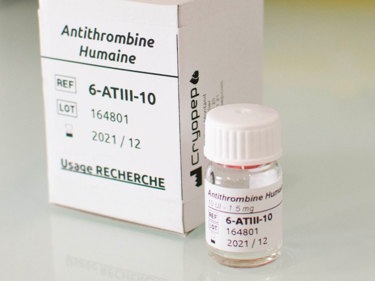 Human antithrombin (AT)