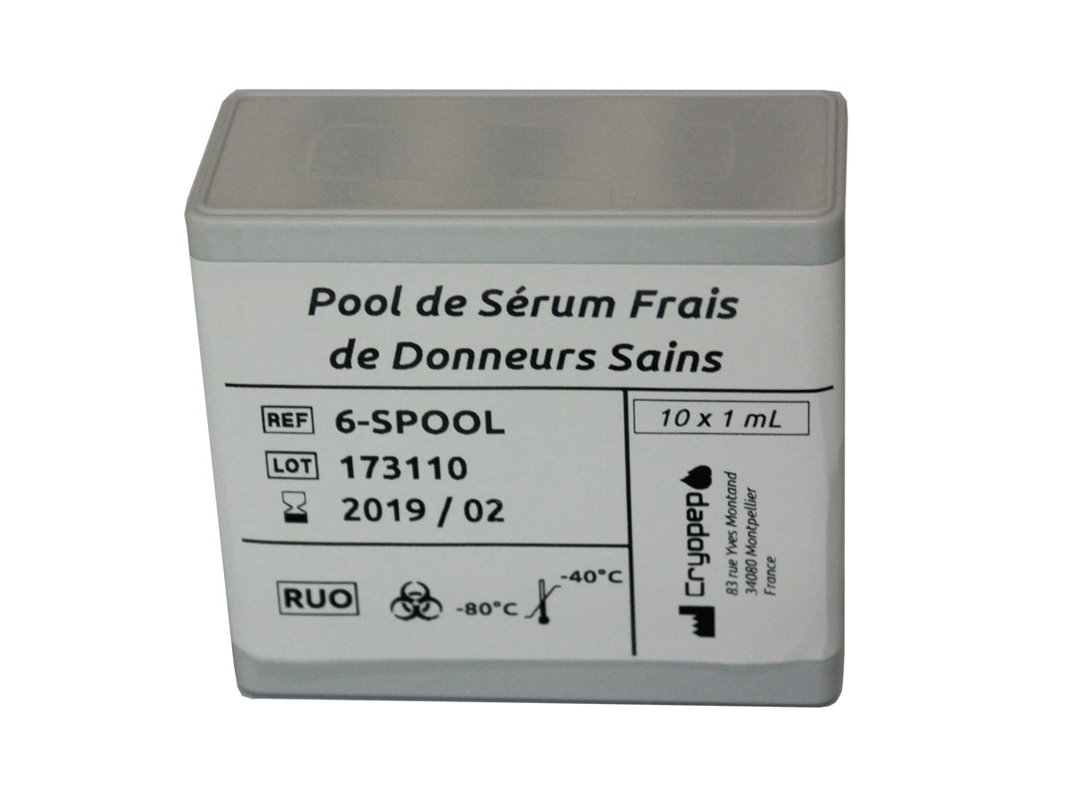 Pool of fresh serum from healthy donors