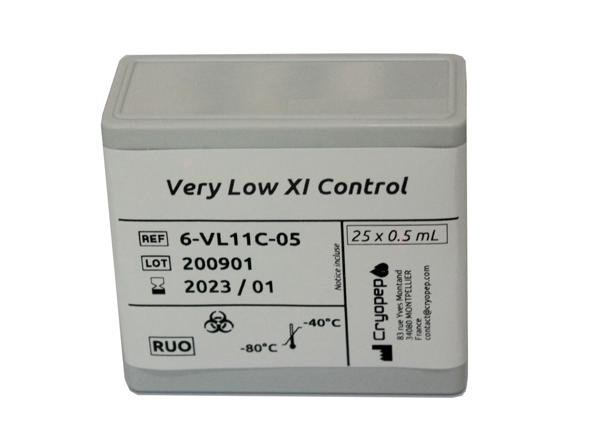 Very Low XI Control Plasma