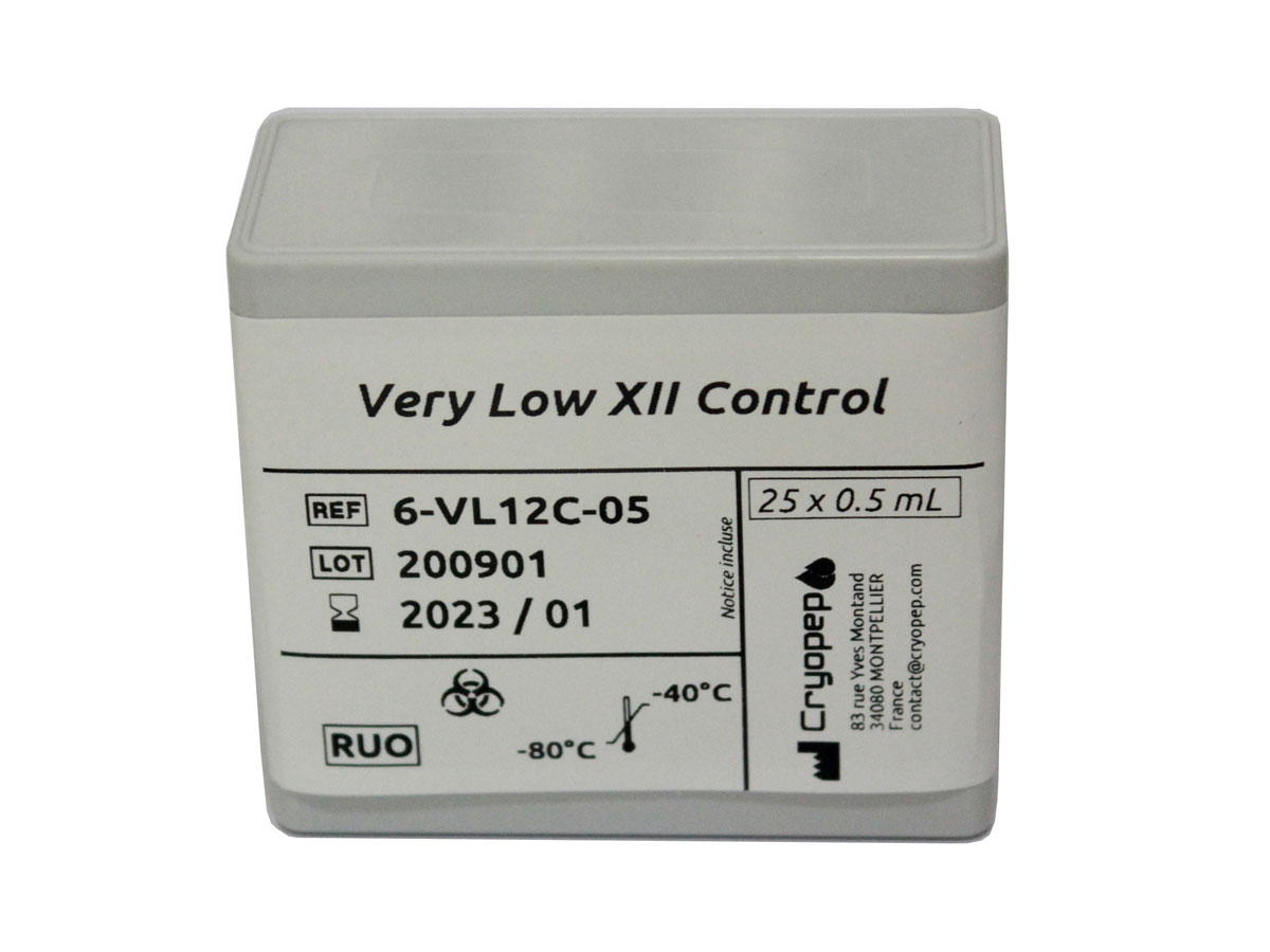 Very Low XII Control Plasma