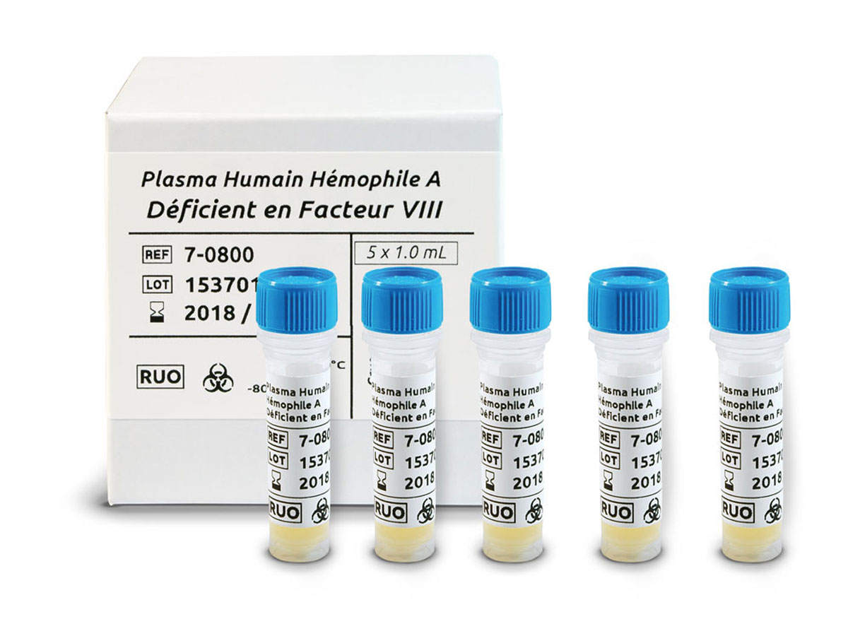 Human Native Factor VIII congenital Deficient Plasma