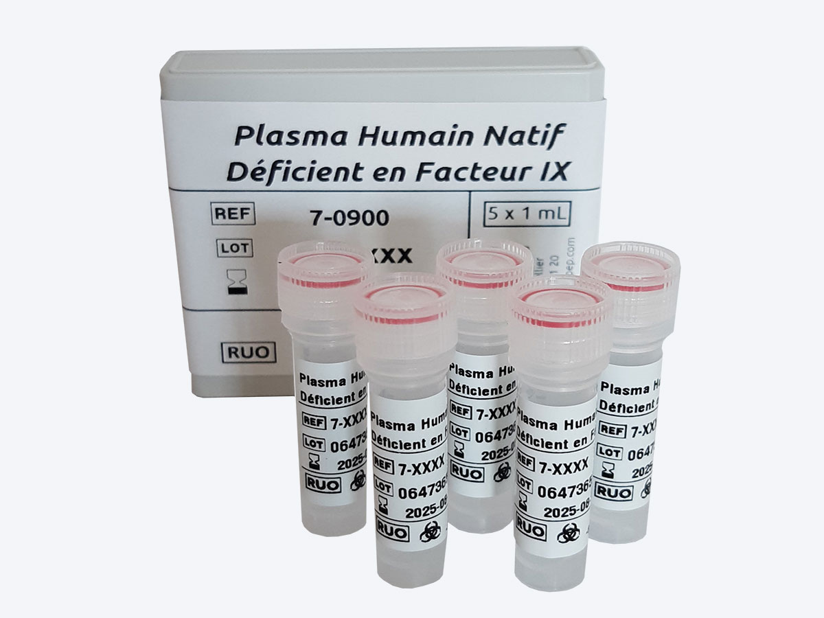 Human Factor IX congenital Deficient Plasma