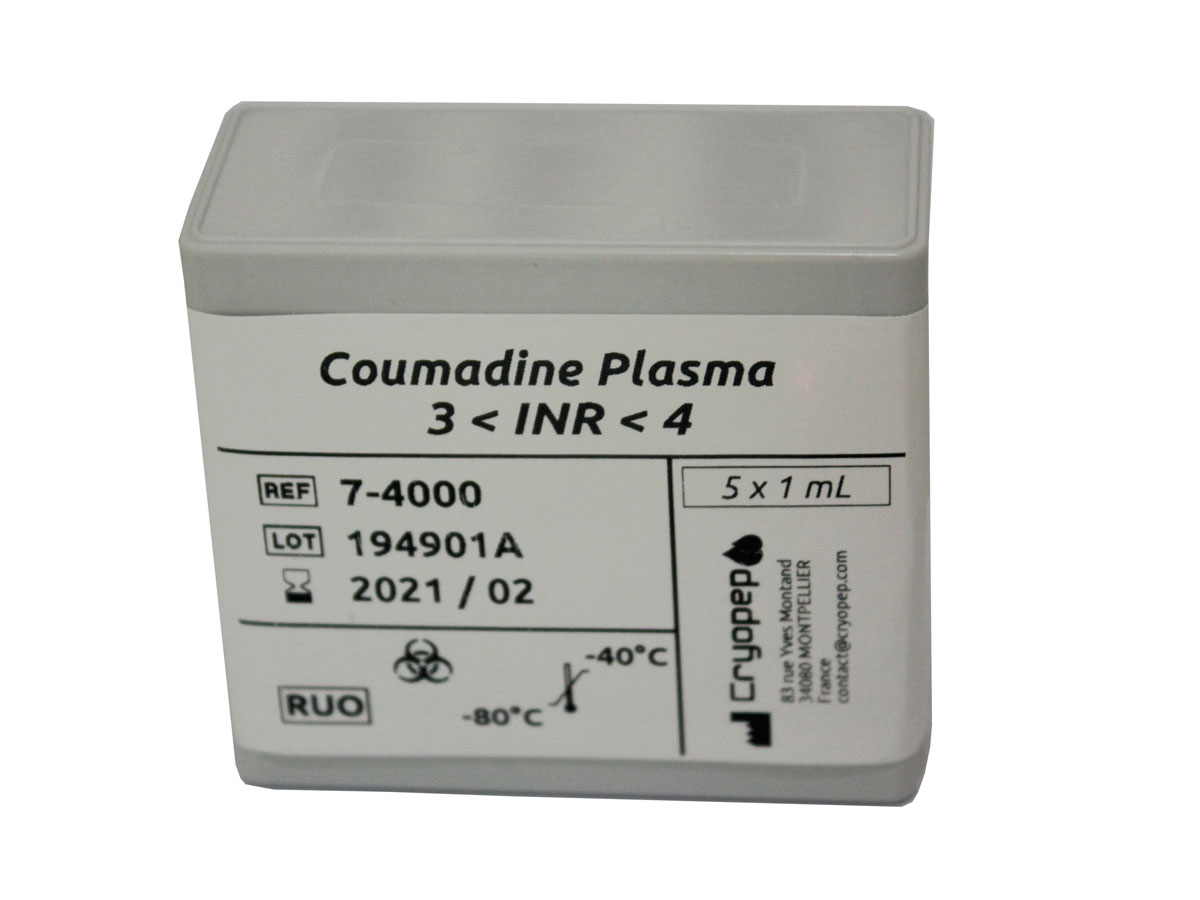 Coumadin Plasma