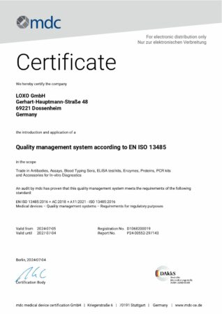 LOXO_ISO_n°13485