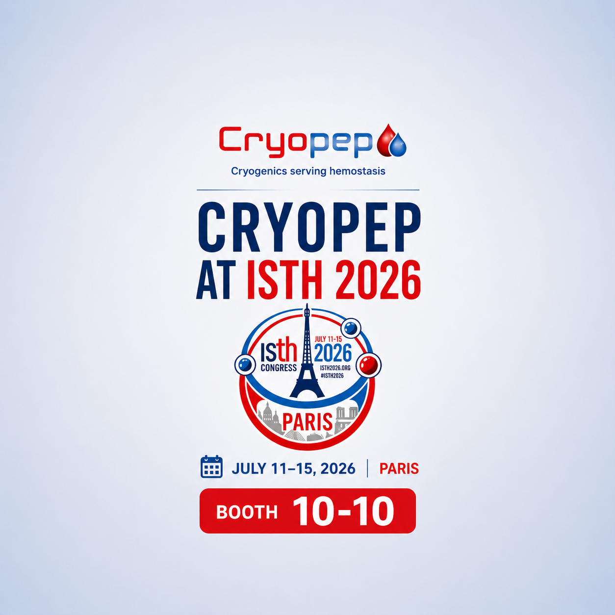 Cryopep at ISTH 2026 in Paris 1 ChatGPT Image 17 juin 2026 12 18 55